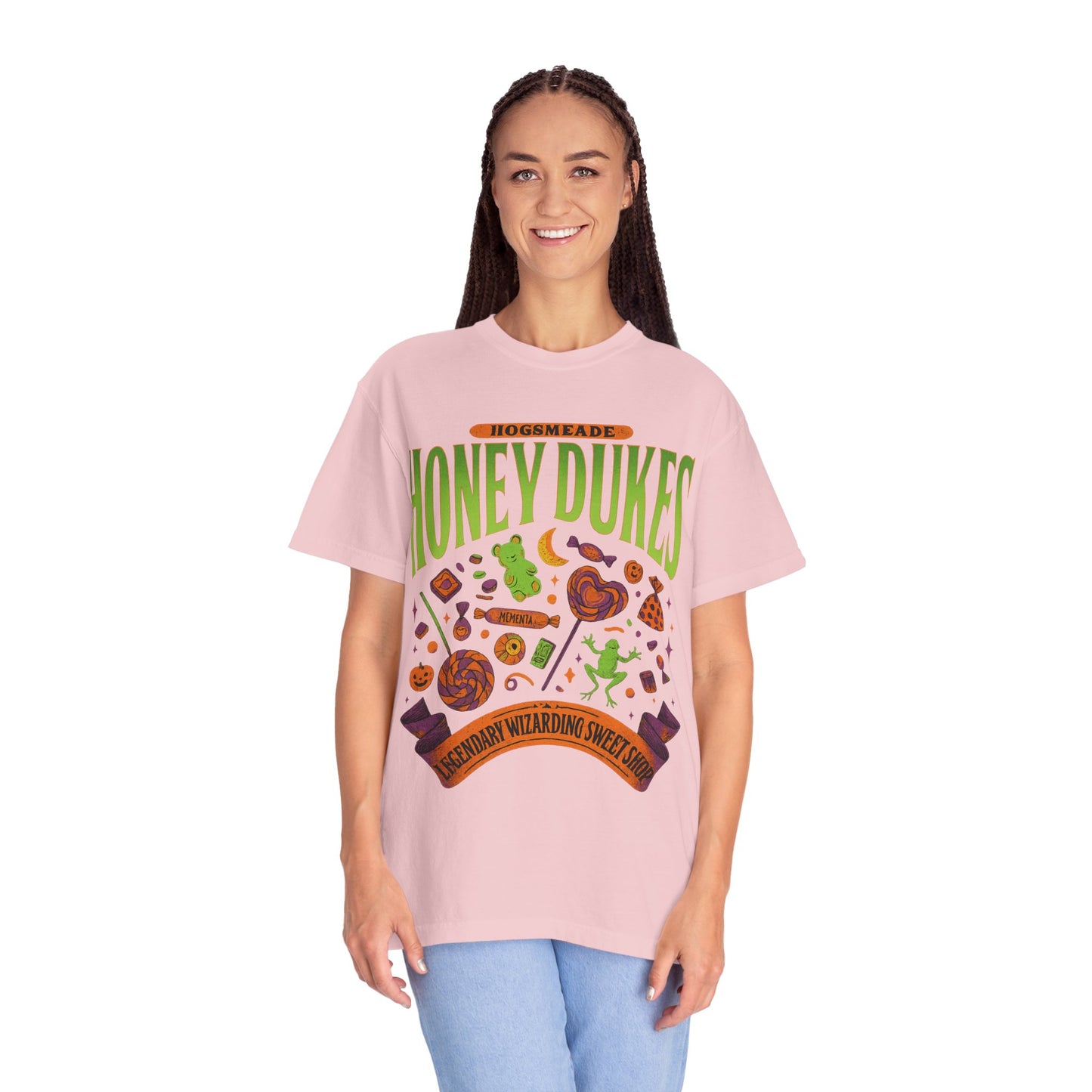 Honey Dukes Wizarding T-Shirt | Unisex Garment-Dyed Tee, Perfect for Fans, Gifts, Celebrations, Cosplay, and Everyday Wear