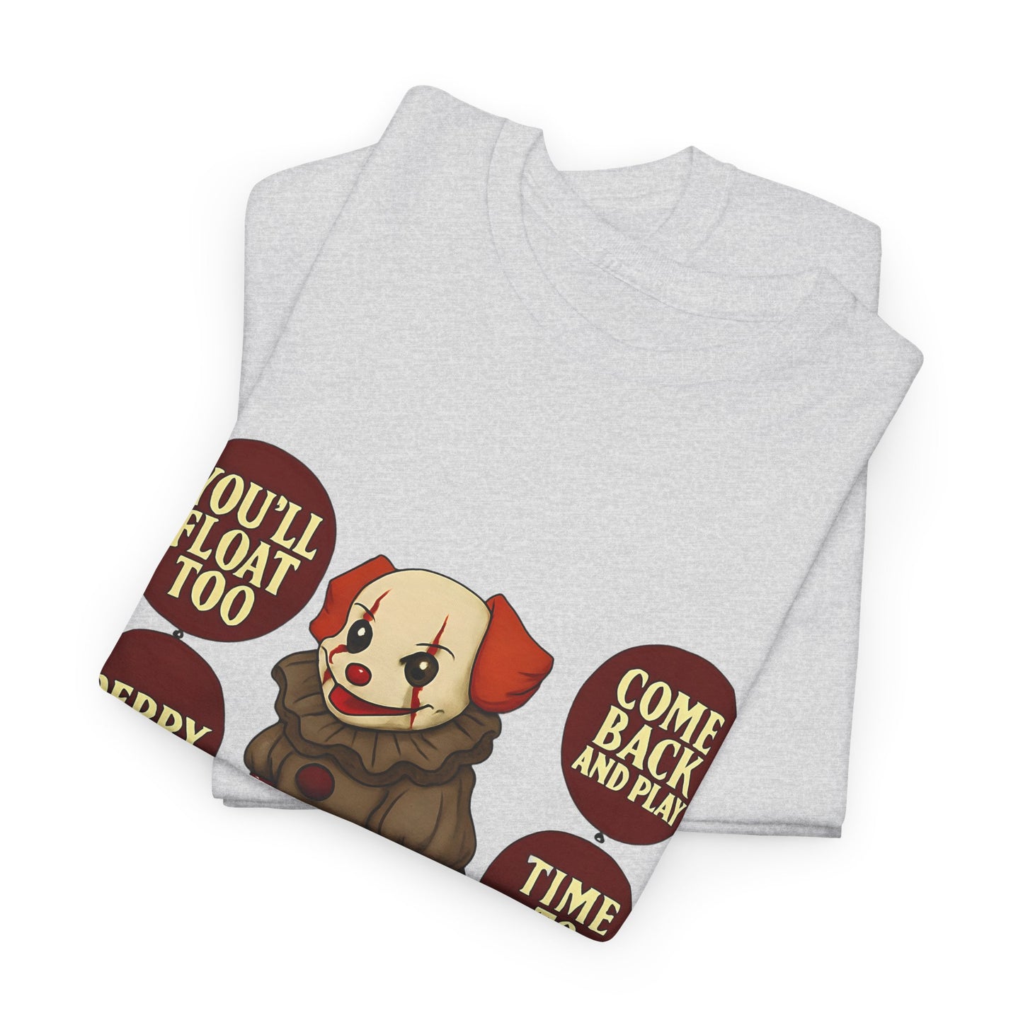 Spooky Dog Tee Clown Pup Pennywise