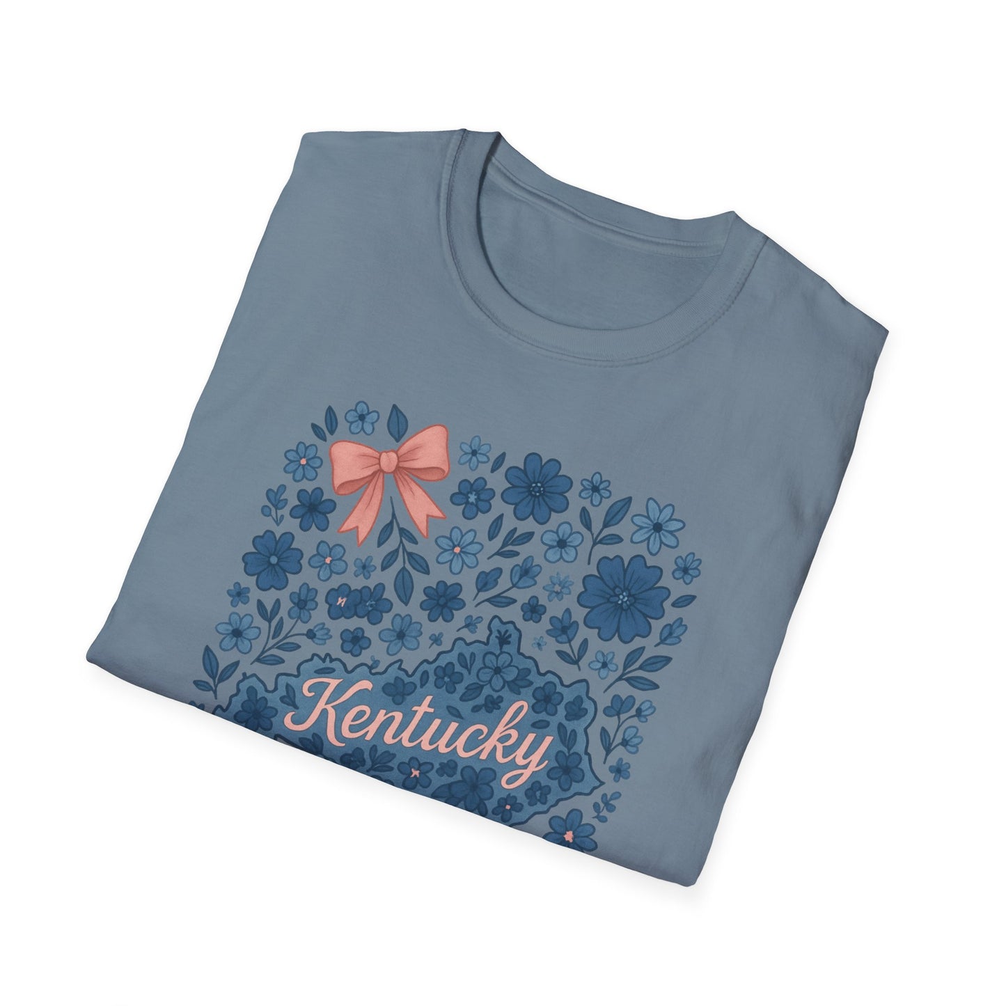 Kentucky Floral Unisex T-Shirt, Kentucky Shirt, Southern Pride Tee, Spring Fashion Top, Gift for Her, Casual Wear