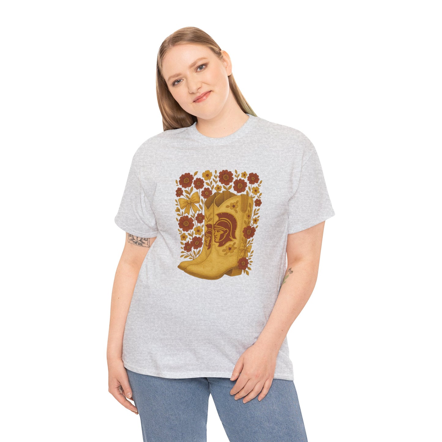 Trojans Cowboy Boot Tee