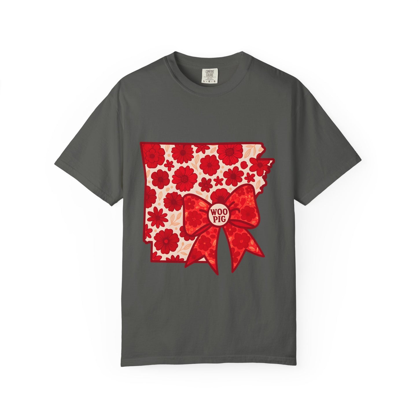Arkansas Floral T-shirt - Women's & Men's Gift, Summer Tee, State Pride Shirt, Comfort Colors