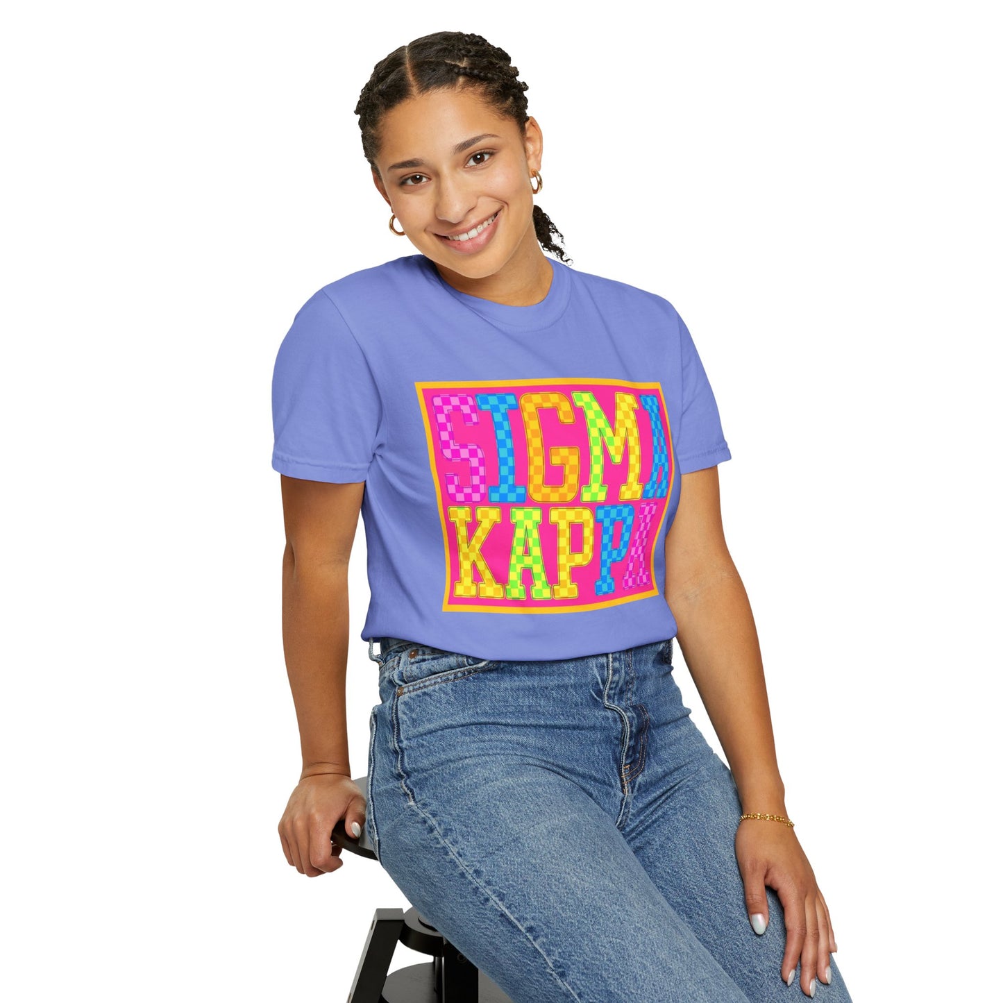 Colorful Sigma Kappa T-Shirt | Sorority Apparel
