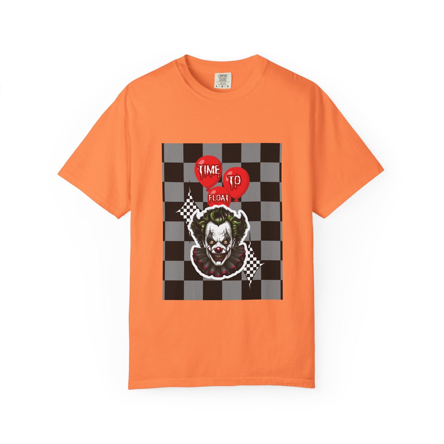 Creepy Clown Graphic T-Shirt, Halloween Costume Tee, Unisex Horror Shirt, Fun Gift for Fans, Graphic Novelty Wear, Casual Outfit