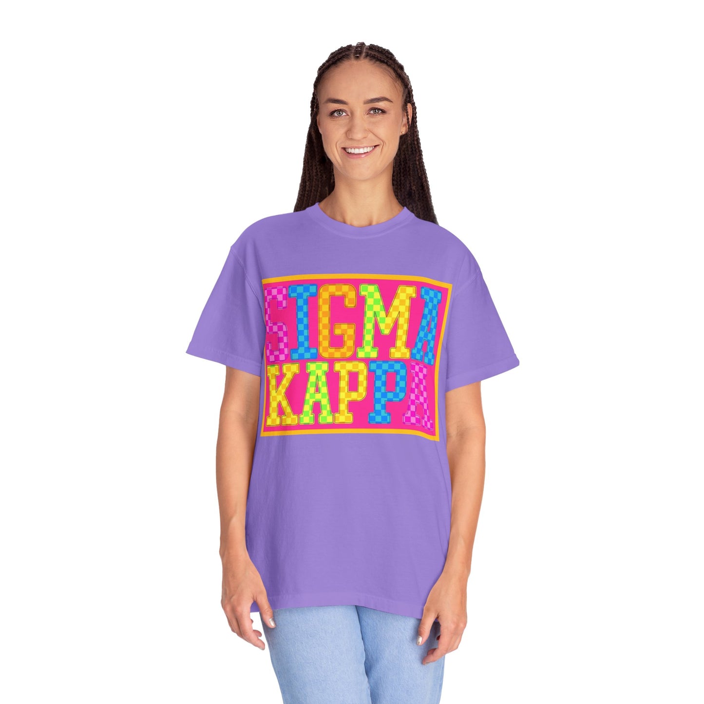 Colorful Sigma Kappa T-Shirt | Sorority Apparel