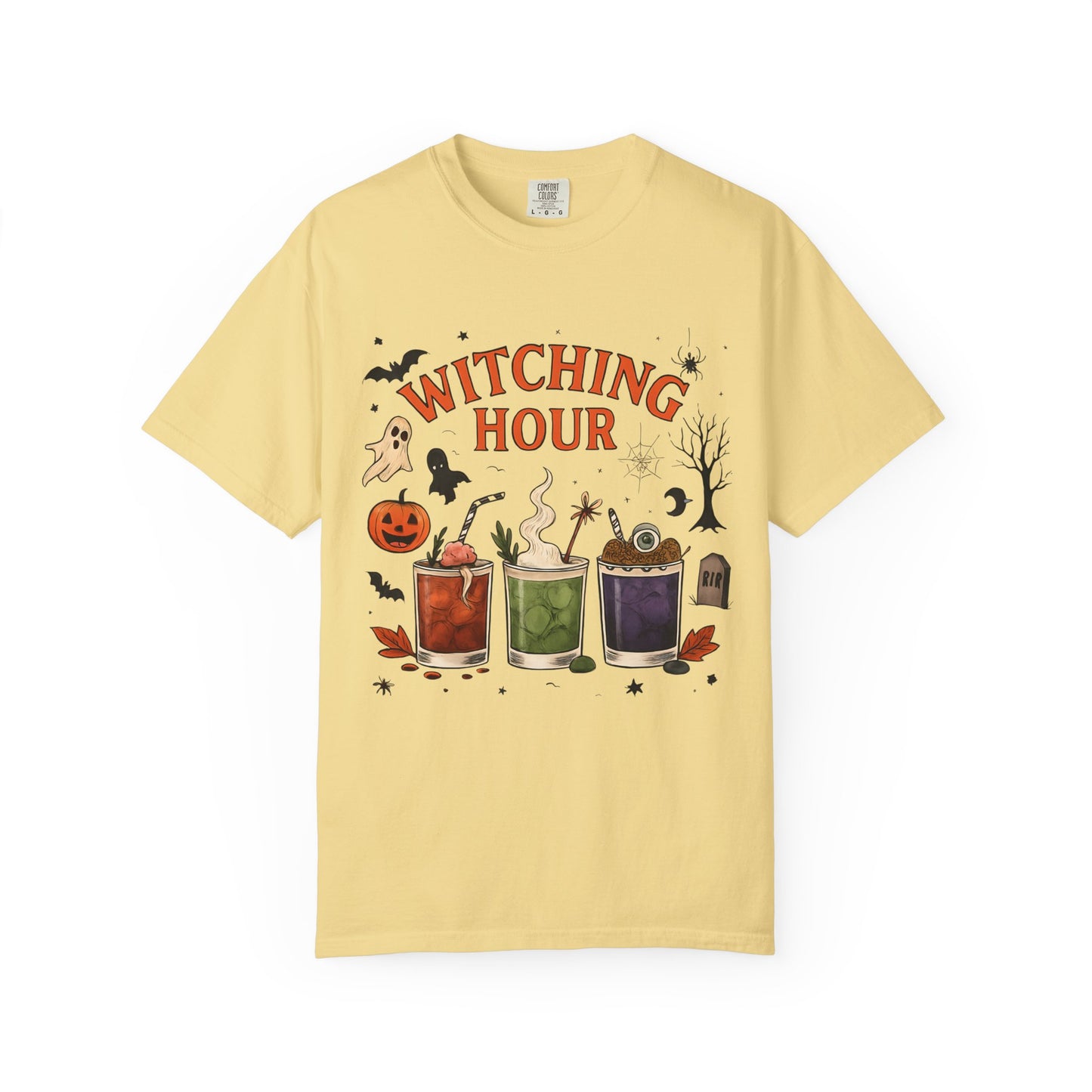 Witching Hour Cocktails T-Shirt | Halloween Apparel
