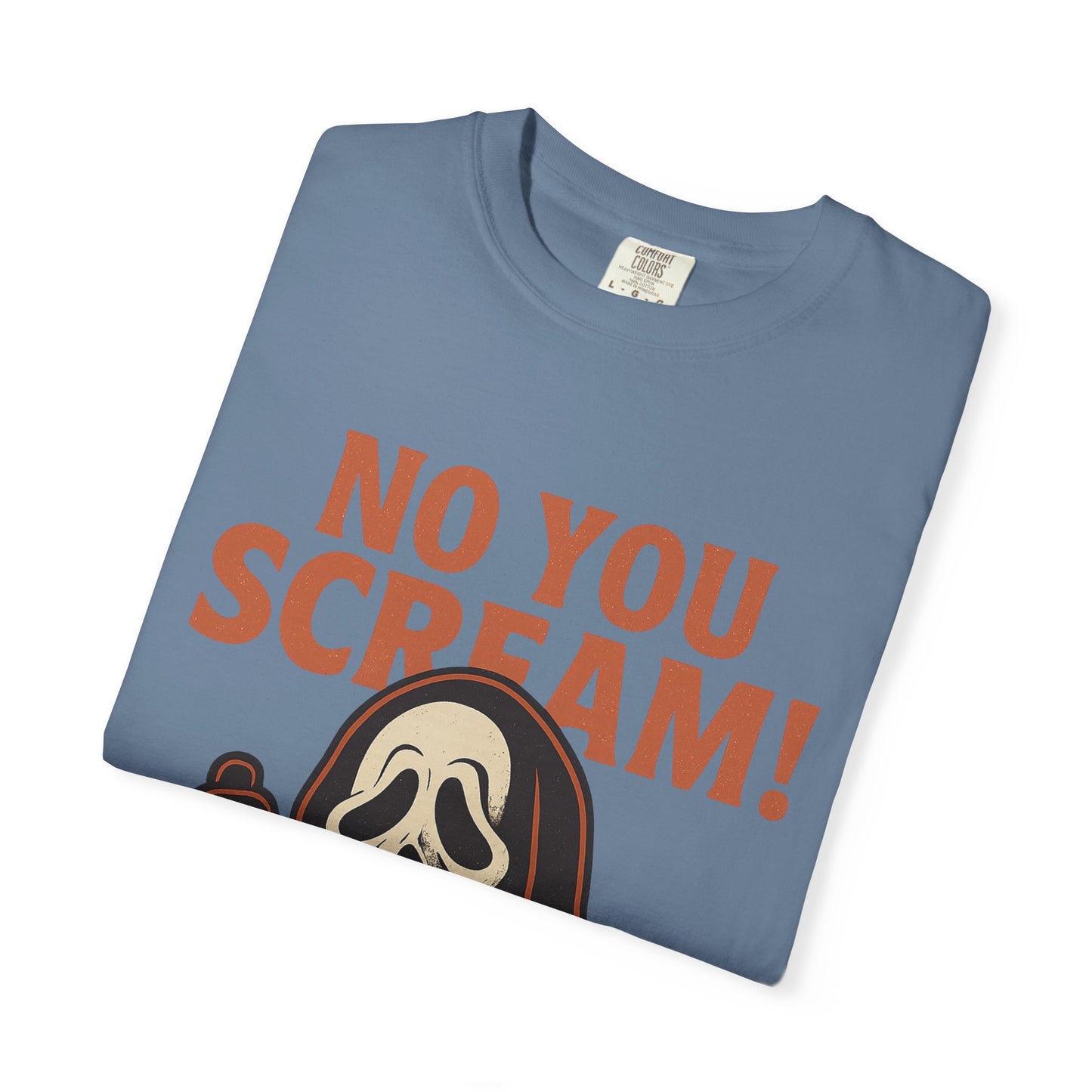 Unisex Horror-Themed T-shirt | Fun Scream Design for Halloween, Costume Parties, Movie Nights, Gift for Horror Fans