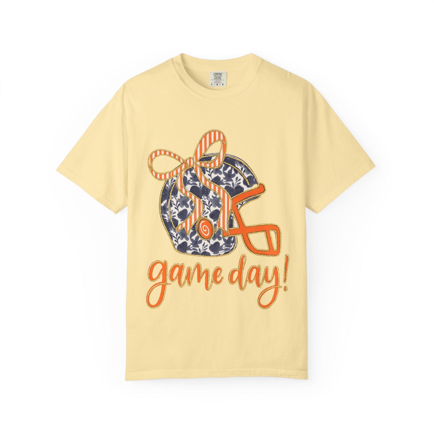 Game Day Coquette Style, Football Helmet T-Shirt | Unisex Sports Tee for Football Fans | Perfect for Tailgating, Game Everyday Wear