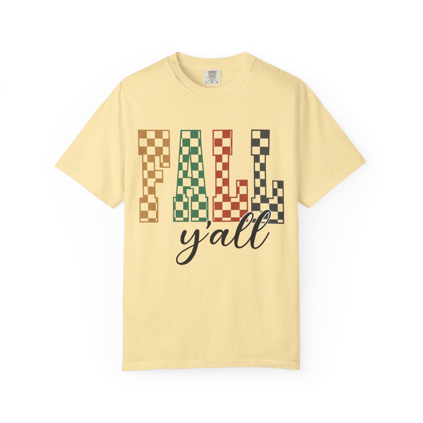 Fall Y'all Unisex T-shirt - Cozy Autumn Apparel for Thanksgiving & Harvest Season