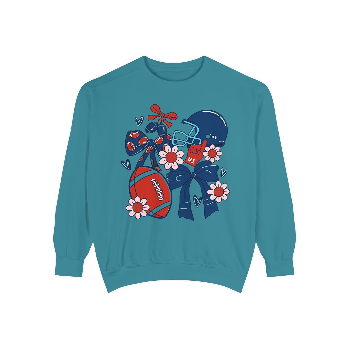 Football Game Day Unisex Sweatshirt - Comfort Colors