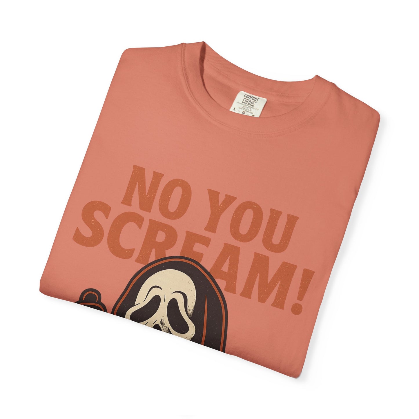 Unisex Horror-Themed T-shirt | Fun Scream Design for Halloween, Costume Parties, Movie Nights, Gift for Horror Fans