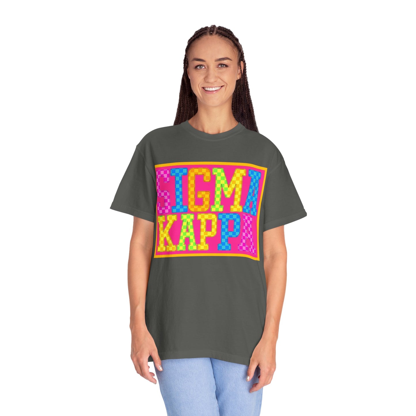 Colorful Sigma Kappa T-Shirt | Sorority Apparel