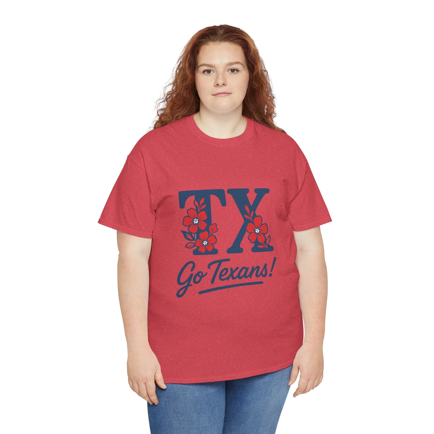 Texas Pride Unisex Cotton Tee | Go Texans! T-Shirt, Casual Wear, Game Day Shirt, Gift for Fans, Spring/Summer Style