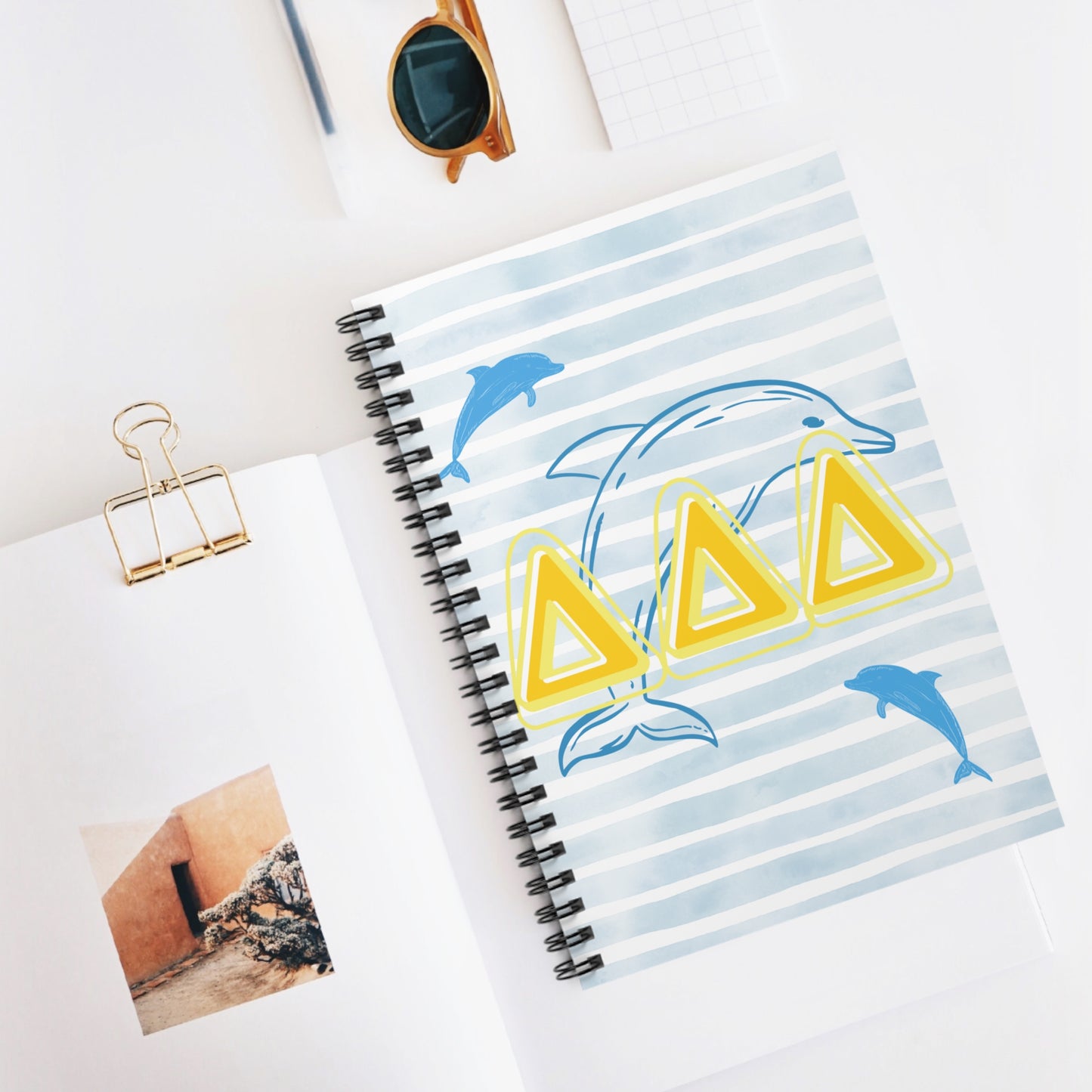 DDD Spiral Notebook - Greek Life Sorority Gift