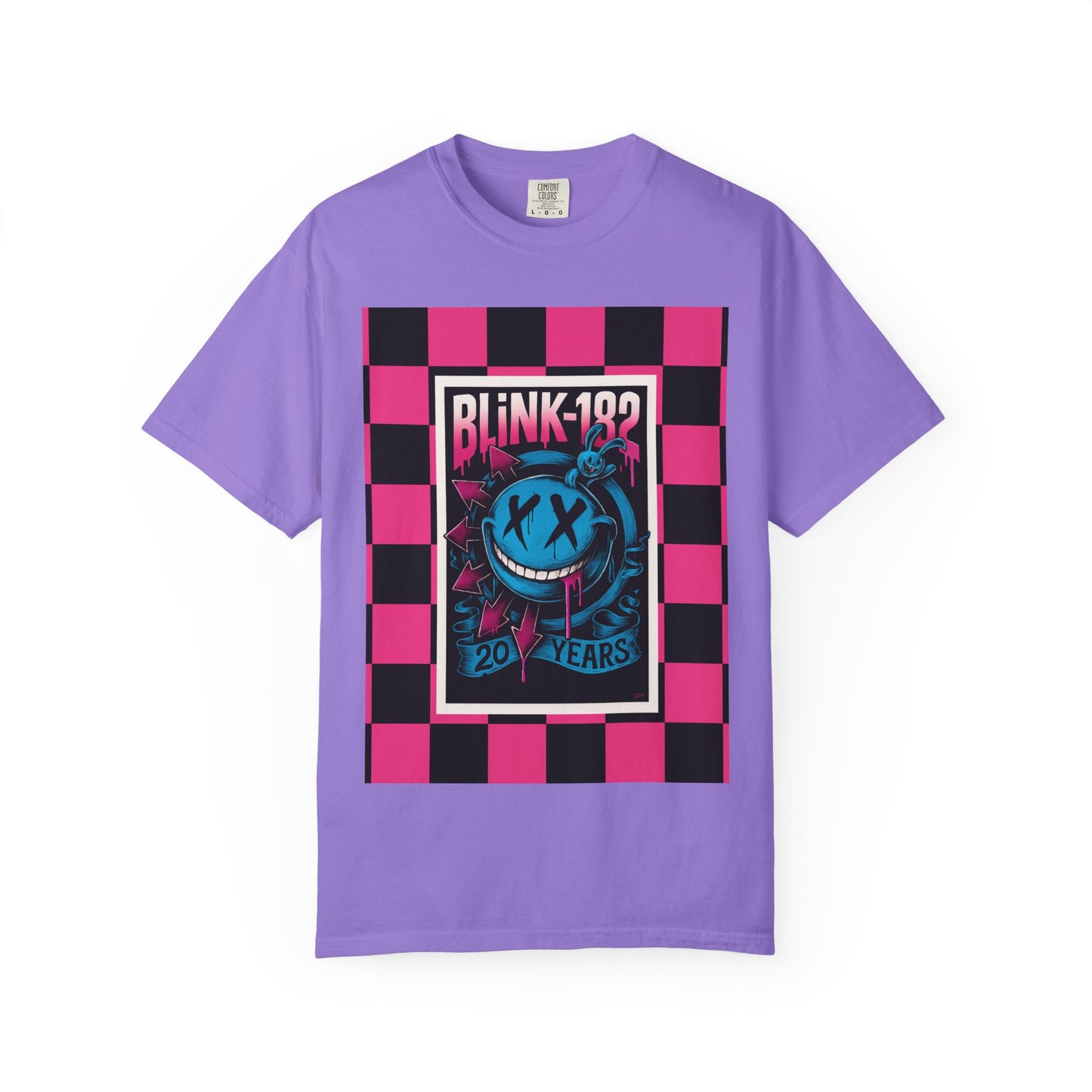 Blink-182 20 Years Unisex T-shirt, Music Tee, Vintage Graphic Shirt, Band Merch, Festival Wear, Concert Outfit