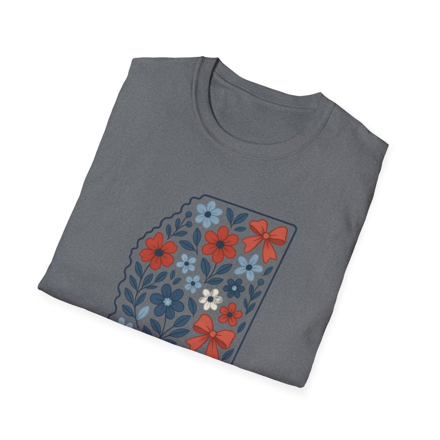 Mississippi Floral Unisex T-Shirt, Casual Tee, Gift for Her, Summer Apparel, Nature Lover Shirt, State Pride Clothing