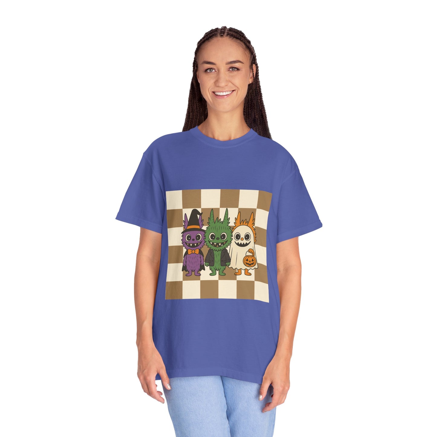Cute Halloween Monster T-Shirt, Spooky Graphic Tee, Fall Apparel, Unisex Shirt, Trick or Treat, Halloween Party Outfit
