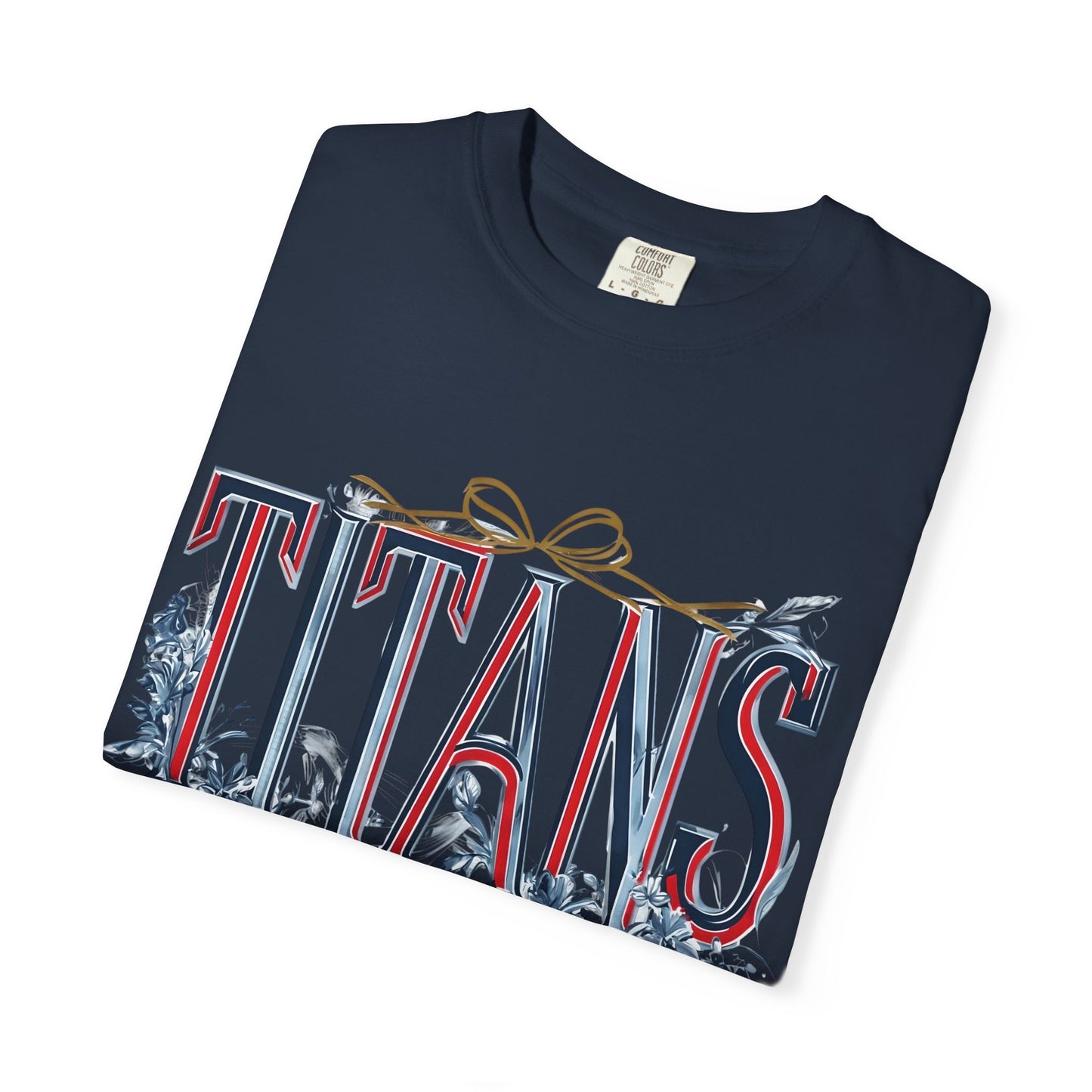 Floral Titans Garment-Dyed T-Shirt