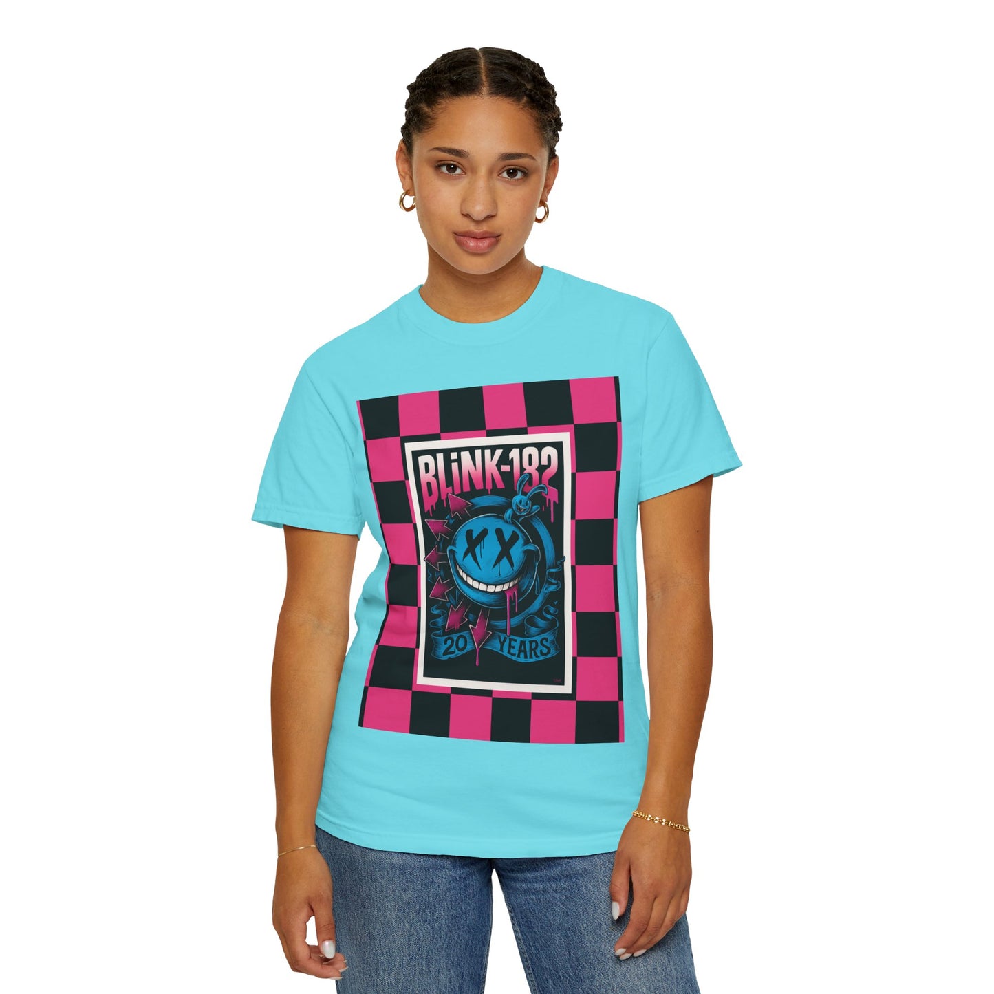 Blink-182 20 Years Unisex T-shirt, Music Tee, Vintage Graphic Shirt, Band Merch, Festival Wear, Concert Outfit