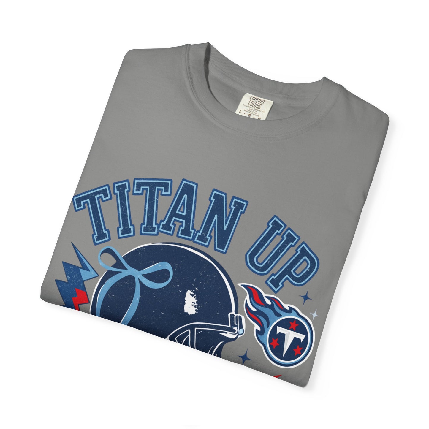 titan up tennessee Unisex Football Tee, Titan Up Shirt for Game Day, Casual Sportswear, Tailgating Apparel, Gift for Fans, Team Spirit Top