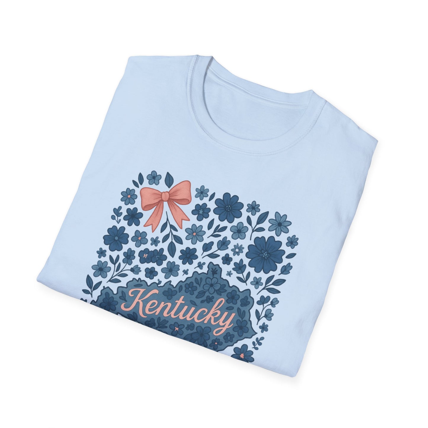 Kentucky Floral Unisex T-Shirt, Kentucky Shirt, Southern Pride Tee, Spring Fashion Top, Gift for Her, Casual Wear