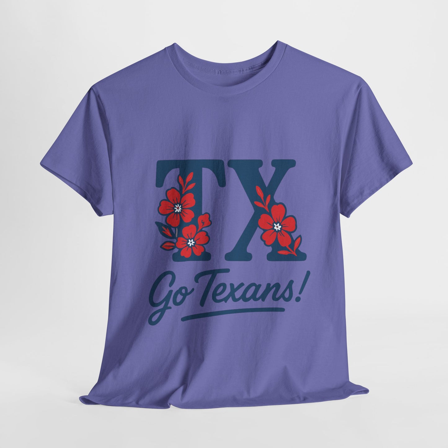 Texas Pride Unisex Cotton Tee | Go Texans! T-Shirt, Casual Wear, Game Day Shirt, Gift for Fans, Spring/Summer Style
