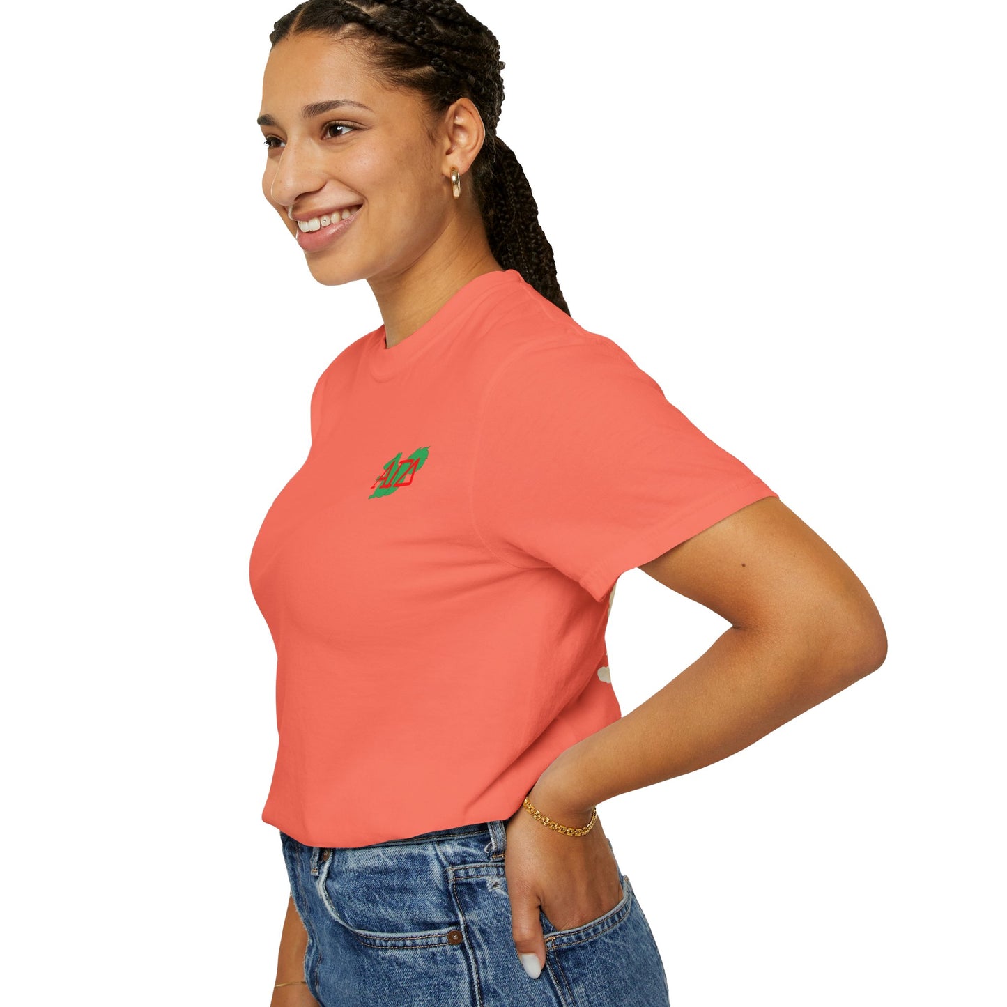 AGD Charming Sorority T-Shirt, Squirrel Design, Unisex Apparel, Perfect Gift, Casual Wear, College Life, Greek Life, Fraternity Events