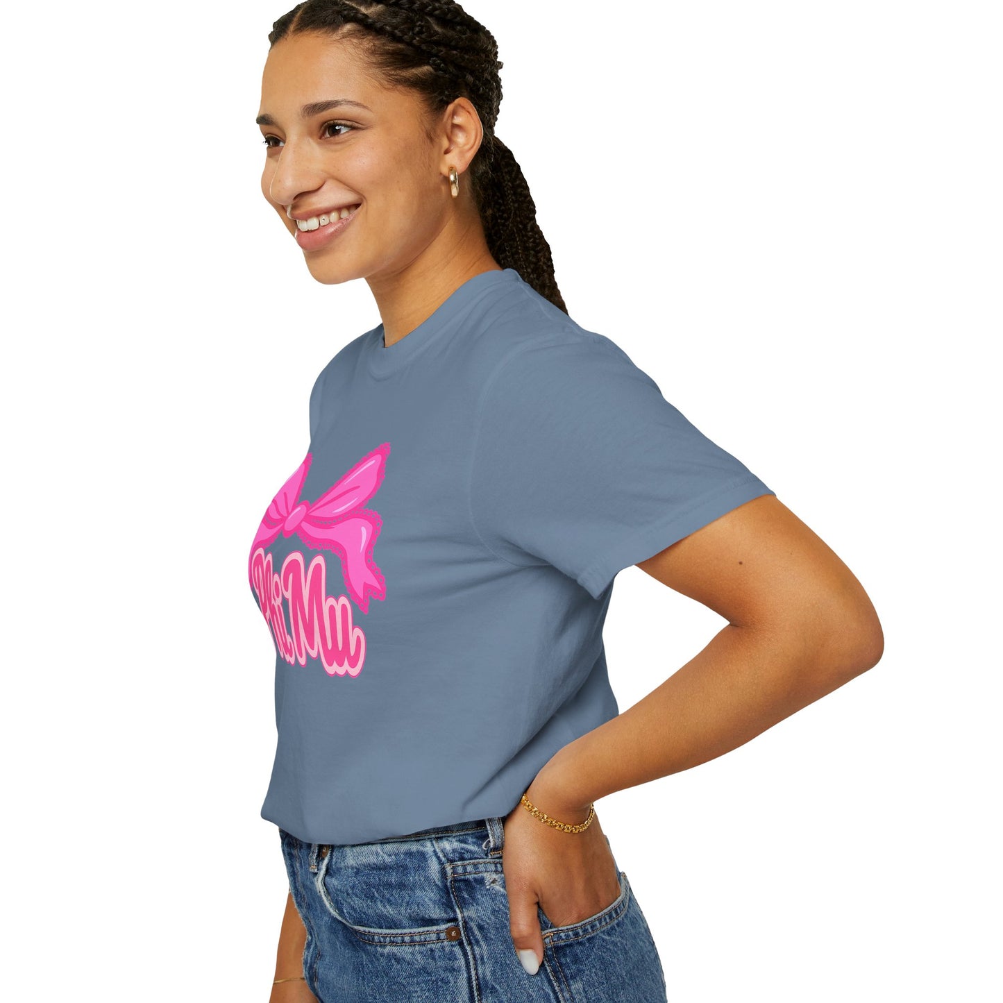 PhiMu Bow Pink Sorority T-Shirt