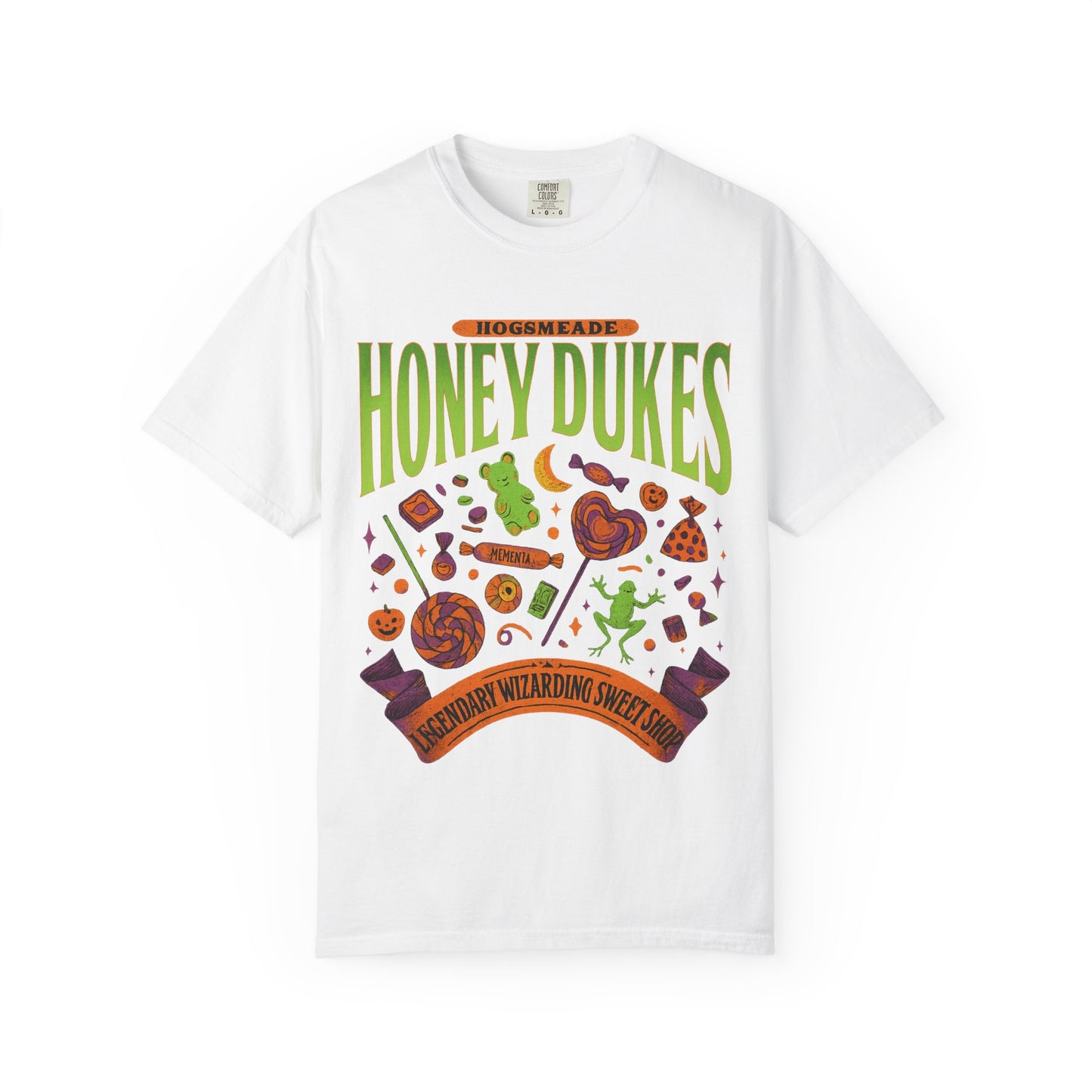 Honey Dukes Wizarding T-Shirt | Unisex Garment-Dyed Tee, Perfect for Fans, Gifts, Celebrations, Cosplay, and Everyday Wear