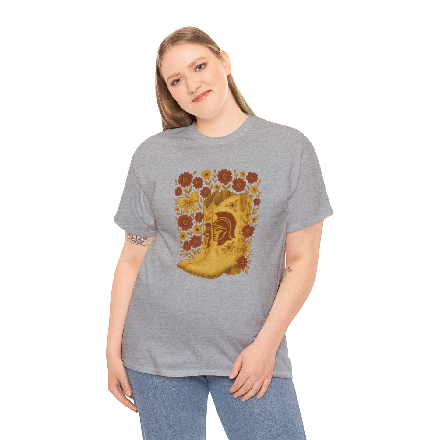 Trojans Cowboy Boot Tee