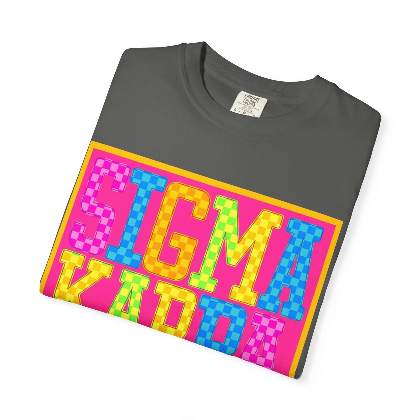 Colorful Sigma Kappa T-Shirt | Sorority Apparel
