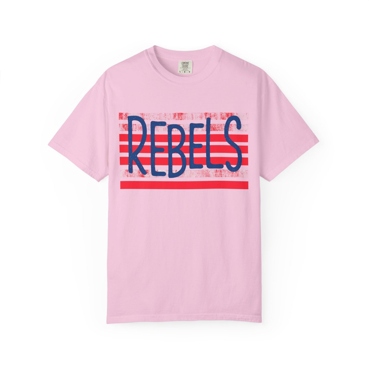 Rebels T-Shirt, Vintage Style Tee, Unisex Graphic Shirt, Summer Fashion, Independence Day Apparel, Football Game Day, Hotty Toddy
