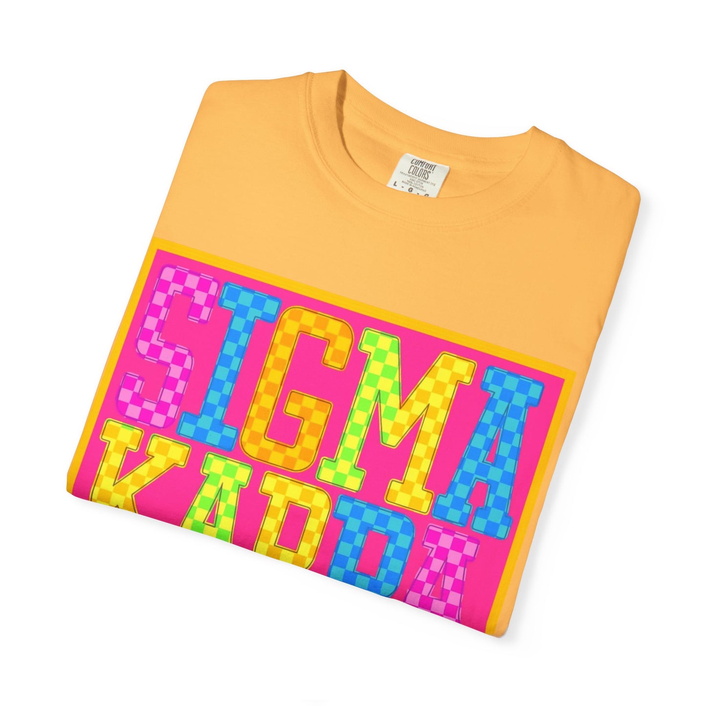 Colorful Sigma Kappa T-Shirt | Sorority Apparel