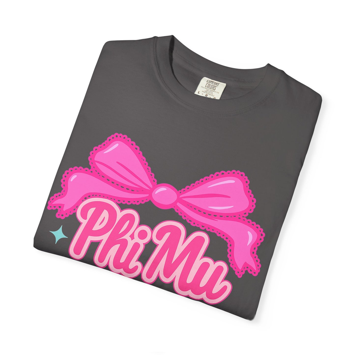 PhiMu Bow Pink Sorority T-Shirt
