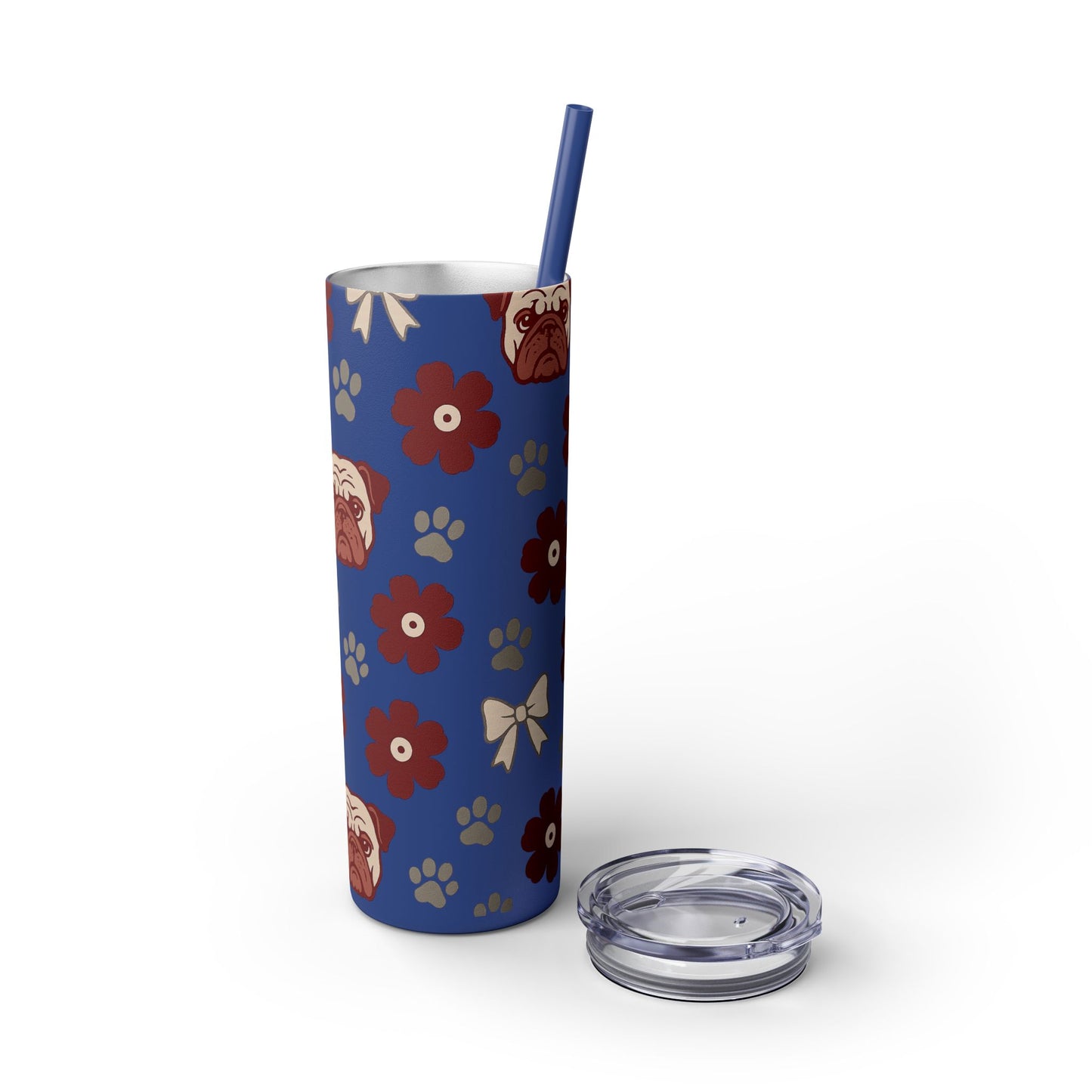 MS Bulldogs Skinny Tumbler, Graduation Gift, Mississippi Game Day, Go Dogs, Starkville, MS.
