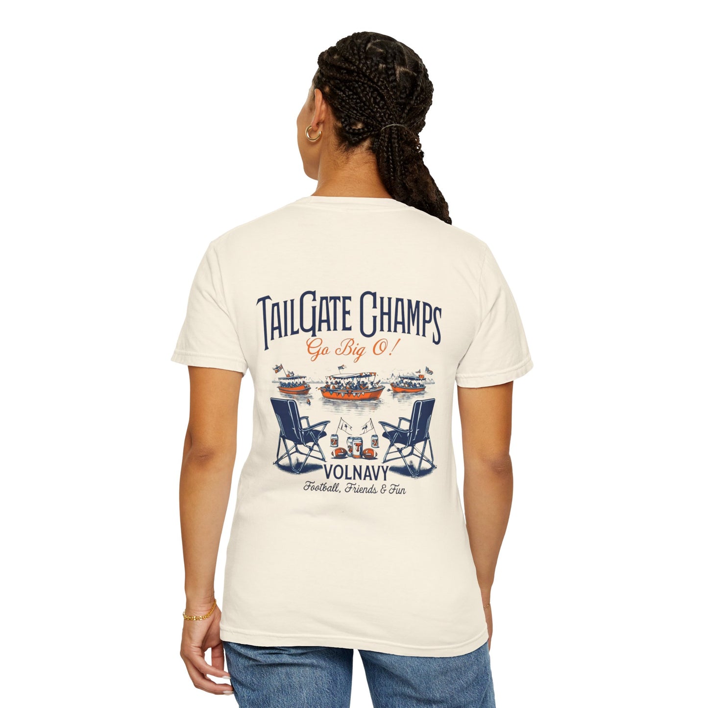 Tailgate Champs VolNavy Unisex T-shirt - Tennessee Vols Game Day Apparel
