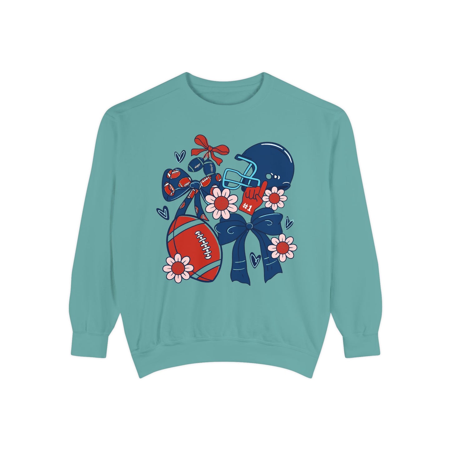 Football Game Day Unisex Sweatshirt - Comfort Colors