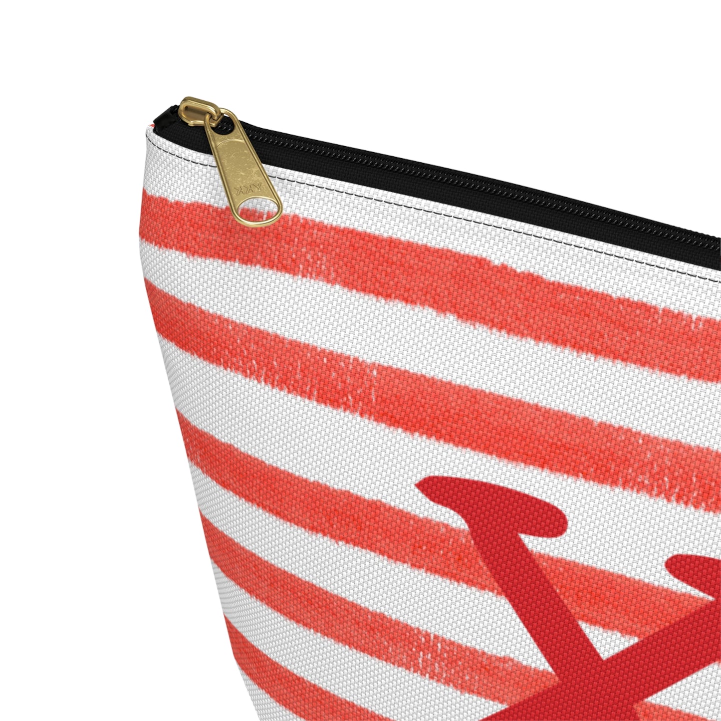 Chi Omega Charming Owl Accessory Pouch, Makeup Bag, Gift for Her, Zodiac Lover, Cute Organizer, Striped Cosmetic Pouch