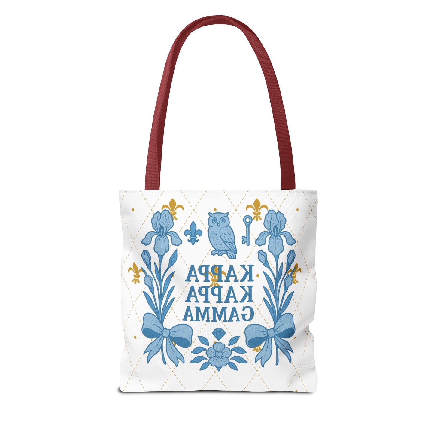 Floral KKG Sorority Tote Bag | College Student Gift, Event Tote