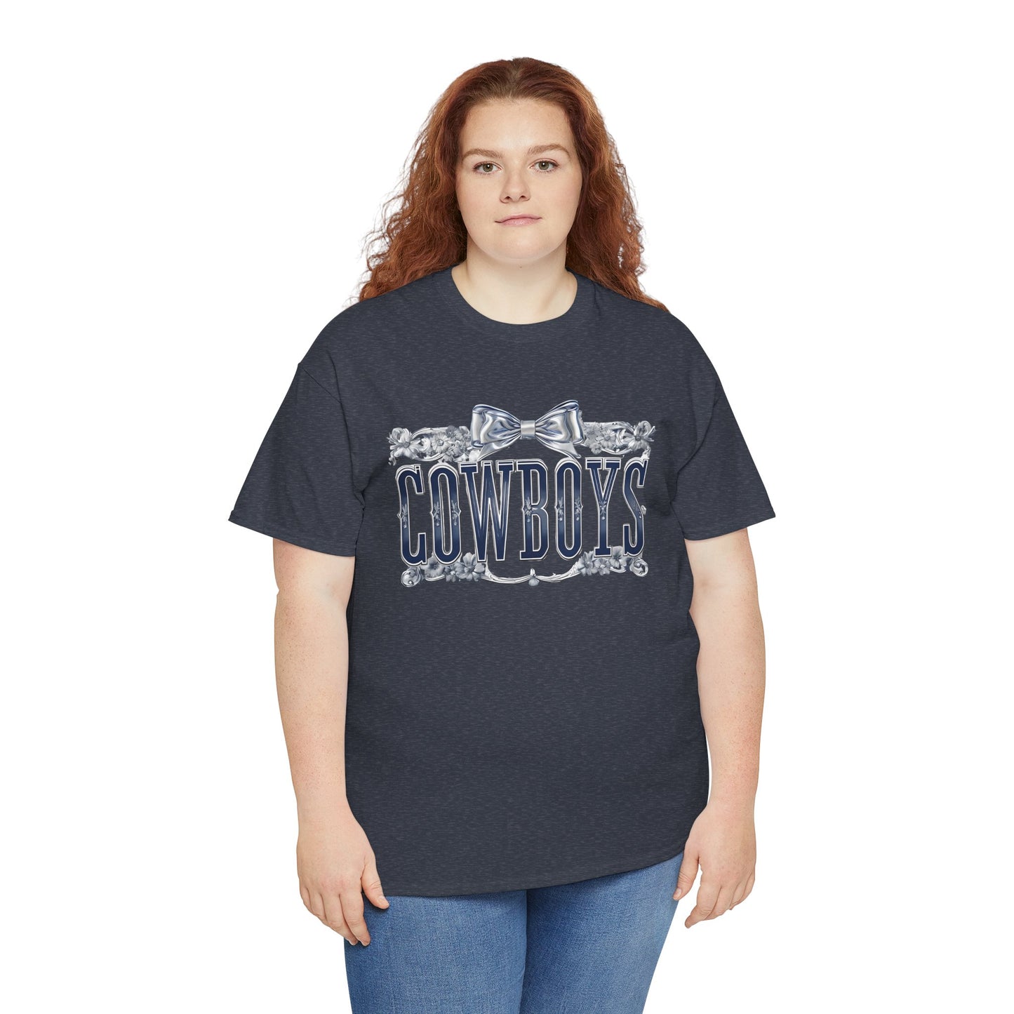 Cowboys Graphic Tee, Unisex Heavy Cotton Tee, Western Wear, Country Music Shirt, Rodeo Style T-Shirt, Gift for Cowboy Fans