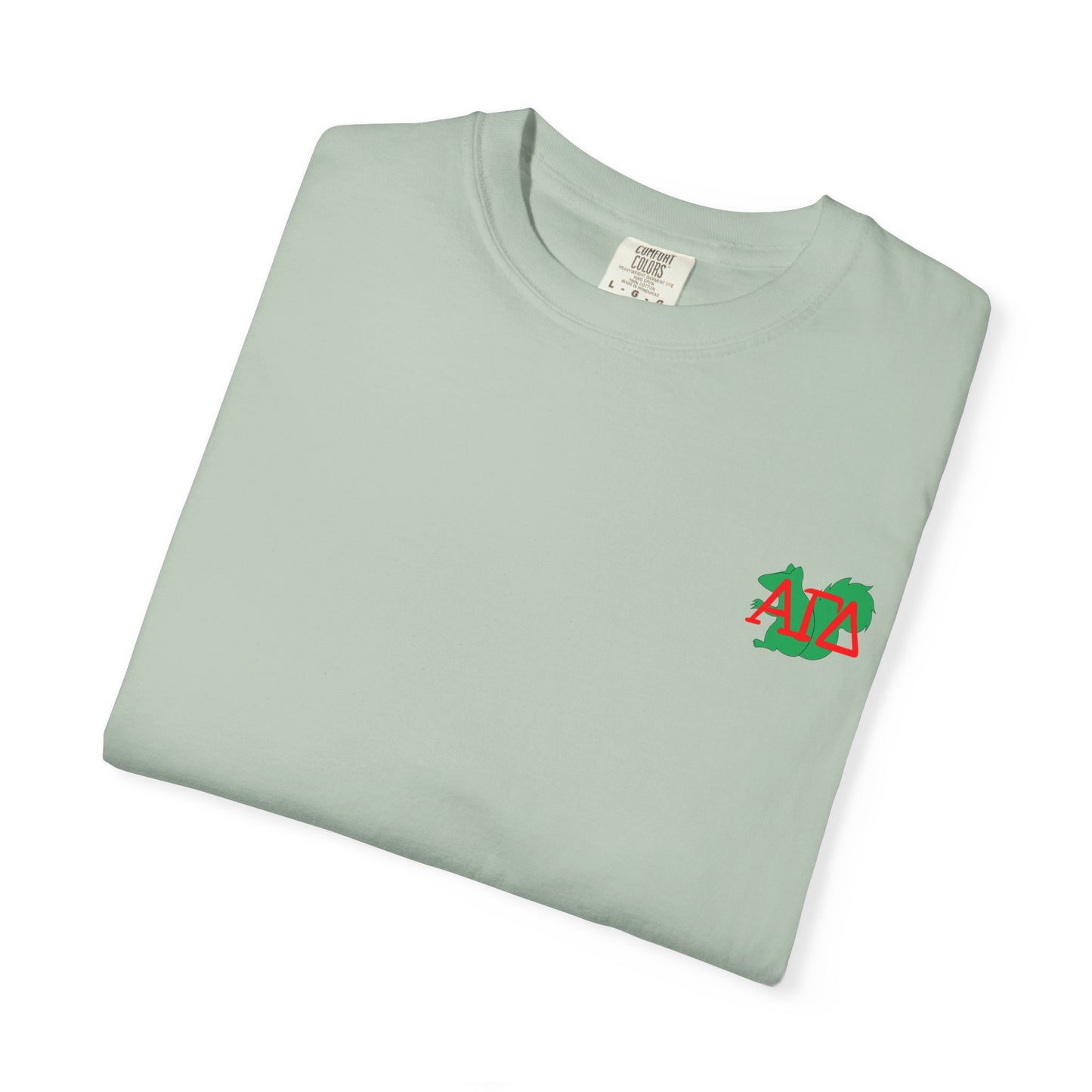 AGD Charming Sorority T-Shirt, Squirrel Design, Unisex Apparel, Perfect Gift, Casual Wear, College Life, Greek Life, Fraternity Events