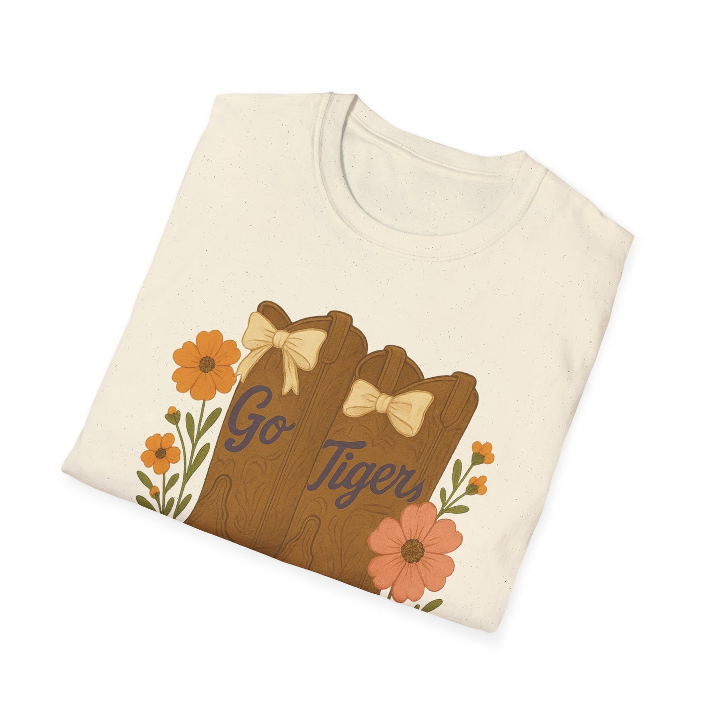 SC Tigers Country Boots Unisex T-Shirt | Cute Southern Style Tee, Go Tiger Shirt, Perfect for Game Day, Clemson Game Day, Graduation Gift, College Student Gift