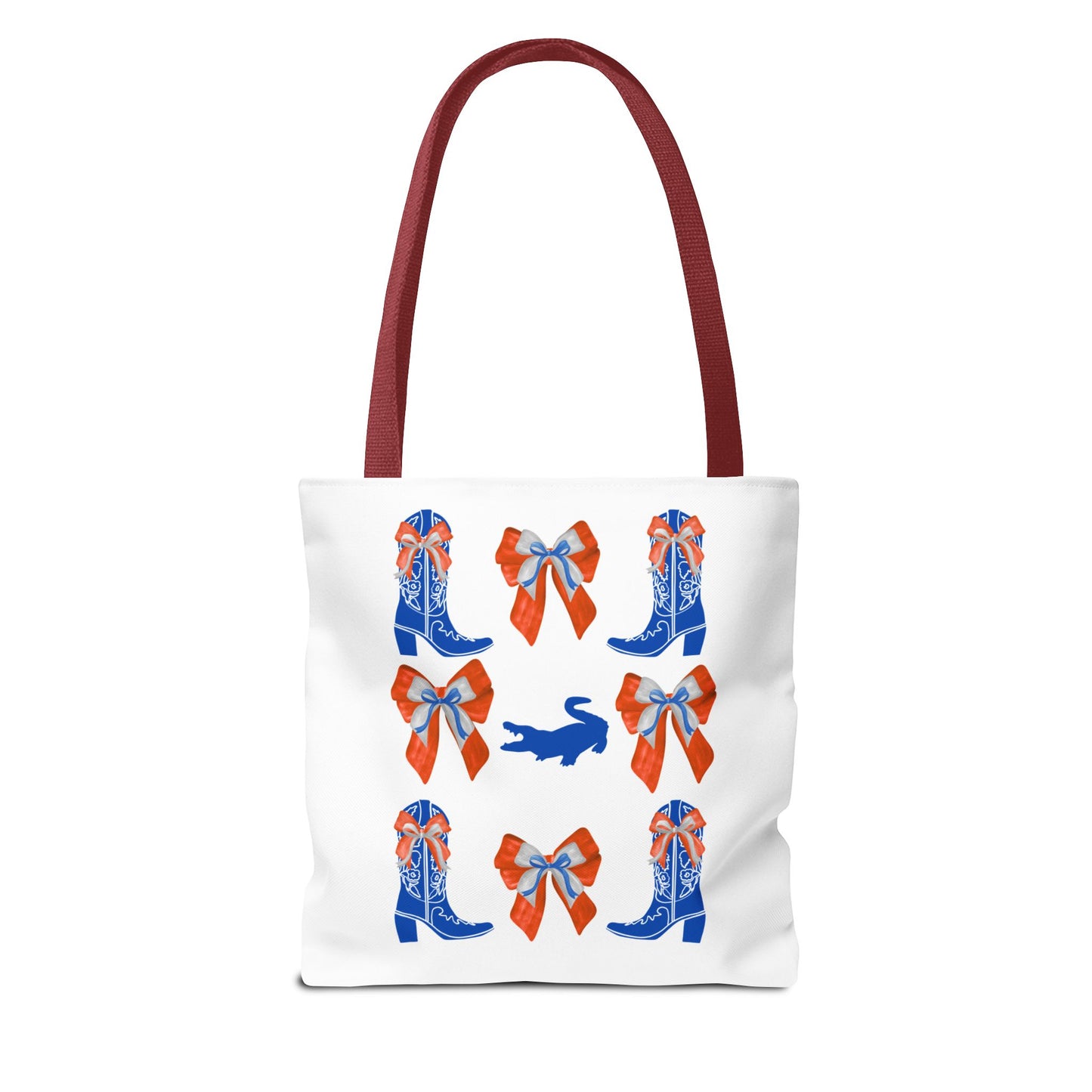 FL gators game day tote bag, UF fan gift, UF alumni, graduation gift, college student gift, chomp! chomp!, florida fan gift, florida game day, go gators