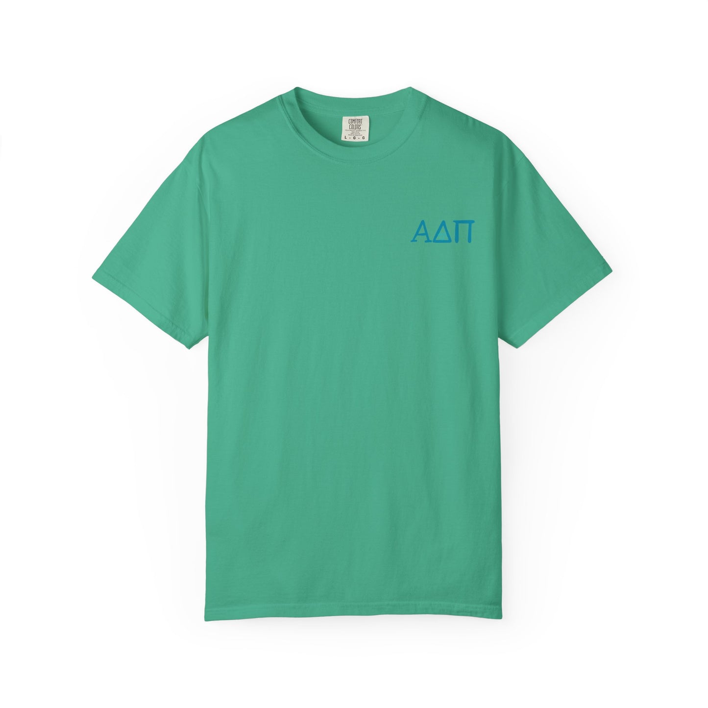 Alpha Delta Pi T-Shirt, Sorority Shirt, College Apparel, Greek Life Gift, Unisex Garment-Dyed Tee