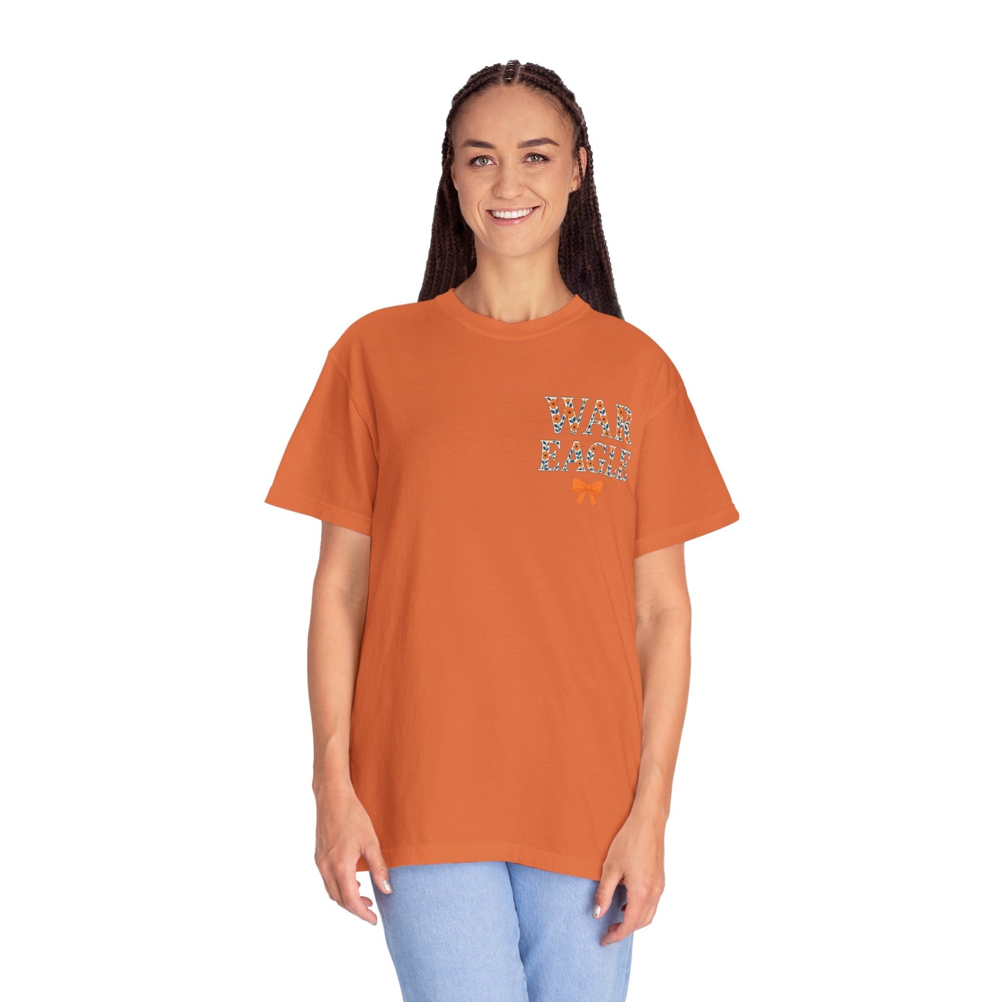 War Eagle Tiger Walk Unisex T-Shirt, Casual Tee, College Apparel, Game Day Shirt, Sports Fan Gear, Gift for Auburn Fans