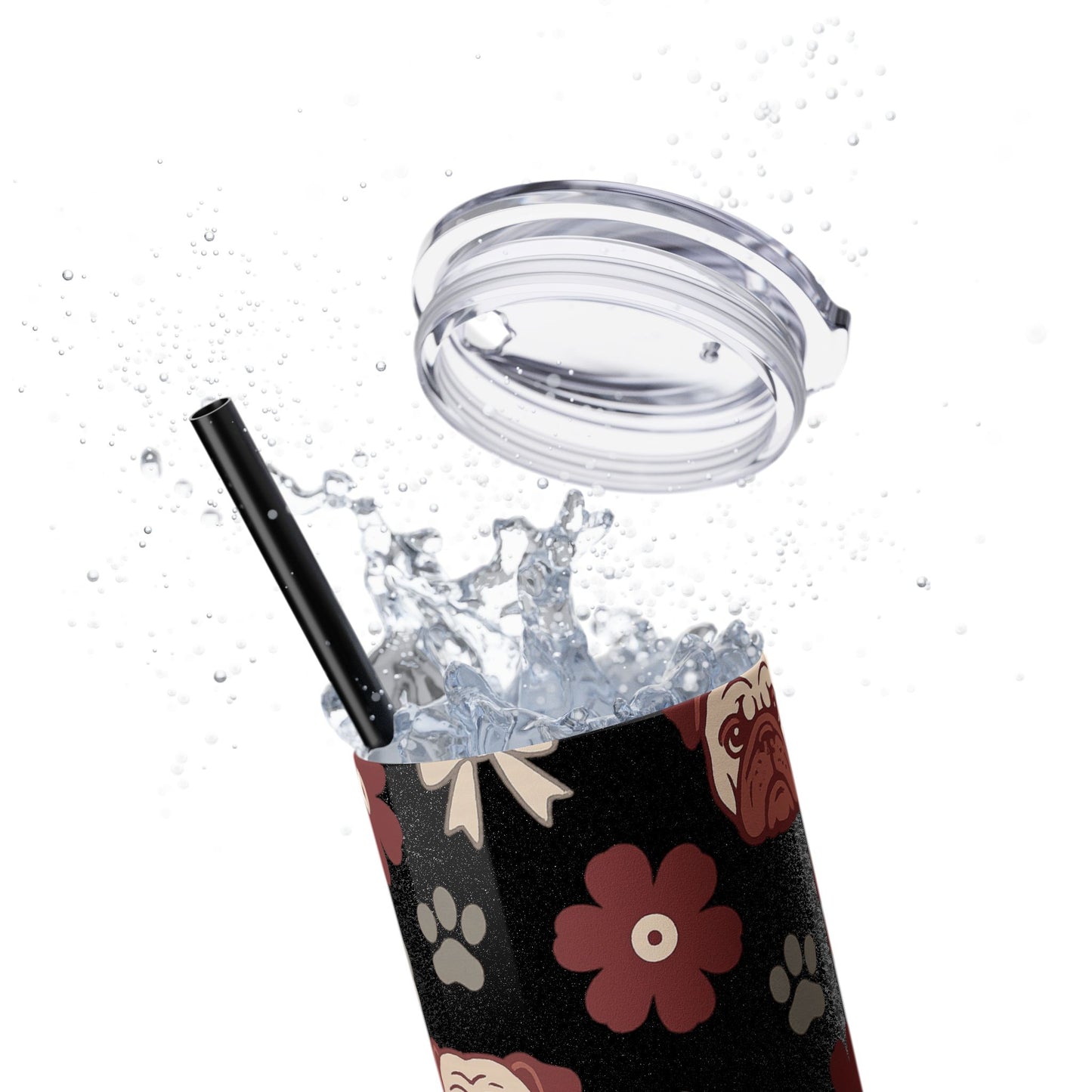 MS Bulldogs Skinny Tumbler, Graduation Gift, Mississippi Game Day, Go Dogs, Starkville, MS.