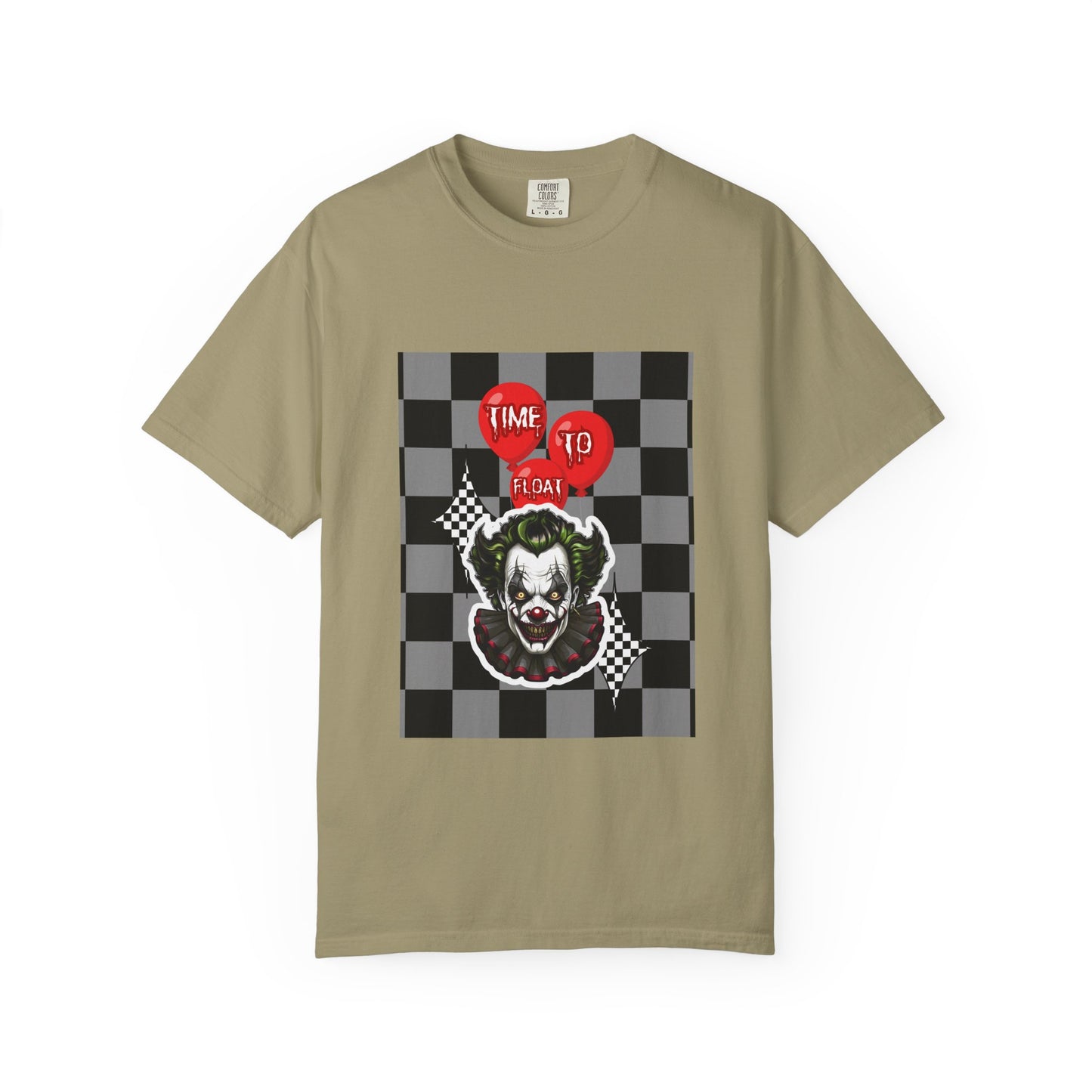 Creepy Clown Graphic T-Shirt, Halloween Costume Tee, Unisex Horror Shirt, Fun Gift for Fans, Graphic Novelty Wear, Casual Outfit