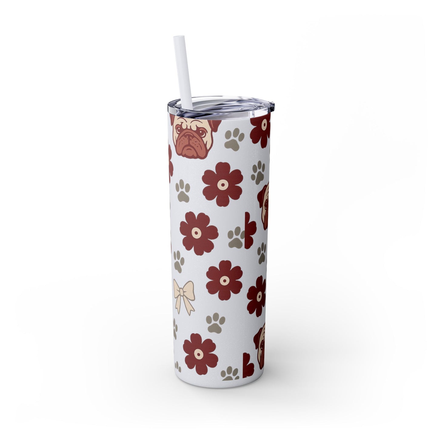 MS Bulldogs Skinny Tumbler, Graduation Gift, Mississippi Game Day, Go Dogs, Starkville, MS.