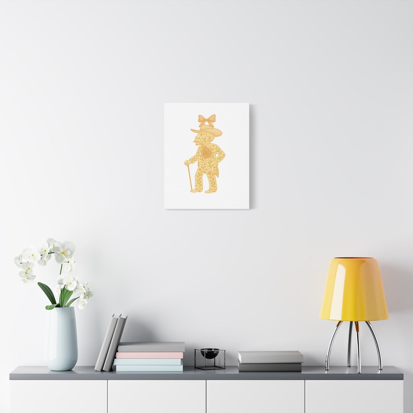 Coquette Colonel Rebel Canvas Wall Art