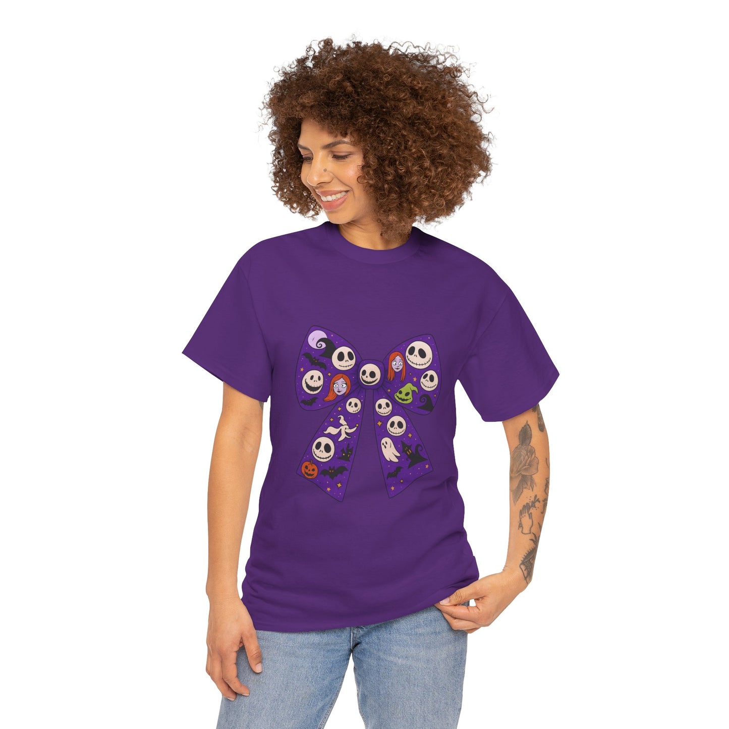 Halloween Themed Unisex Tee, Spooky T-Shirt, Cute Graphic Shirt, Gift for Halloween Lovers, Festive Casual Wear