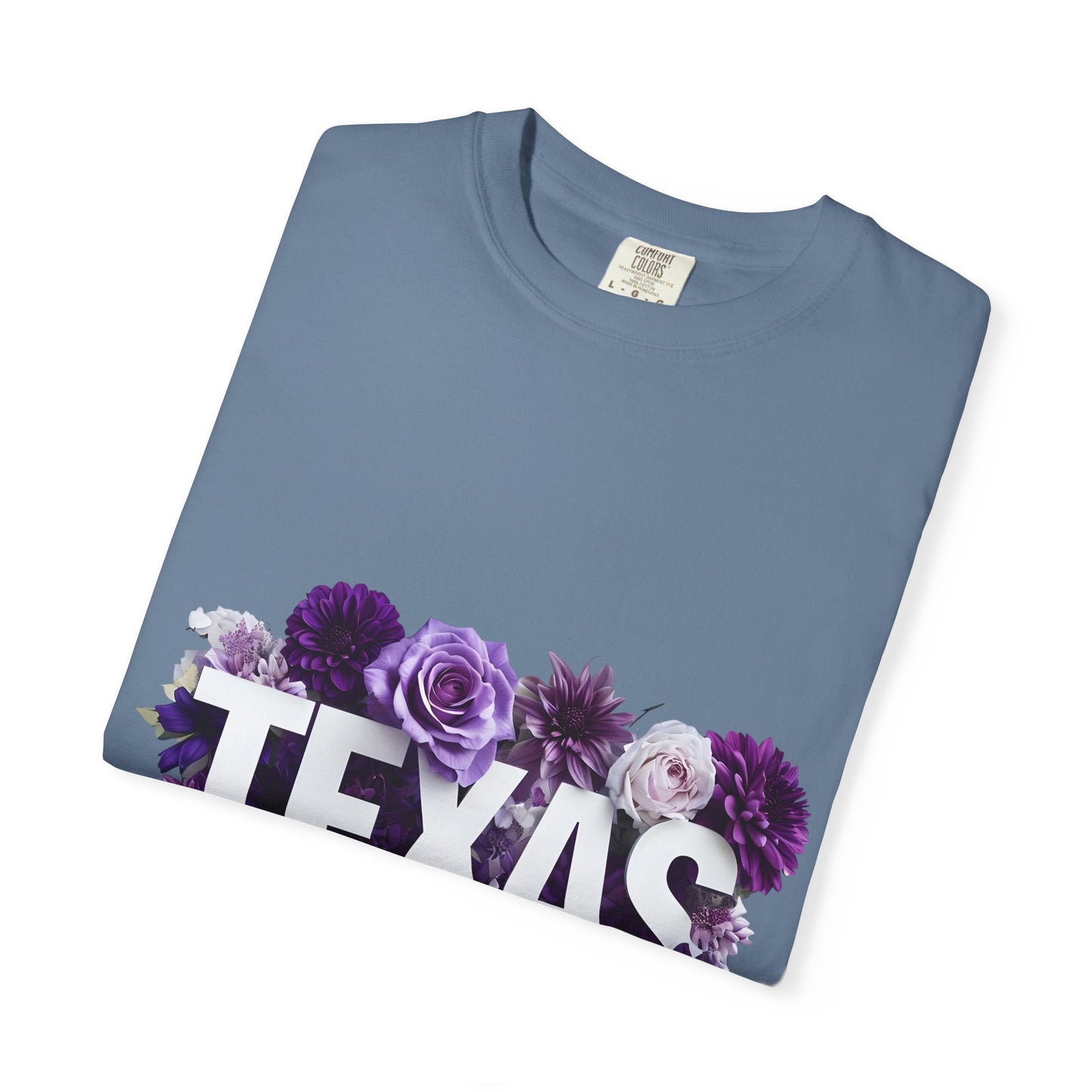 Texas Floral T-Shirt, Unisex Aesthetic Tee, Summer Outfit, Gift for Texan, Casual Style Shirt, Travel Souvenir Shirt